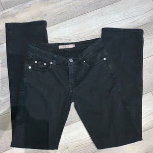 R.E.D Valentino Black boot cut pants size 26